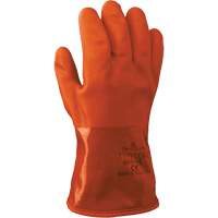 Atlas 460 Double-Dipped Gloves, Size Medium/8, 12" L, PVC, Acrylic/Cotton Inner Lining, 130-mil Pathway Supply LP