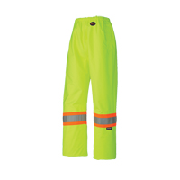 5586 Pantalons de s&eacute;curit&eacute; 450D, Polyester, T-petit, Jaune lime haute visibilit&eacute; Pathway Supply LP