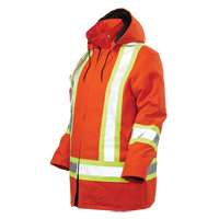 Safety Parka, High Visibility Orange, Large Pathway Supply LP