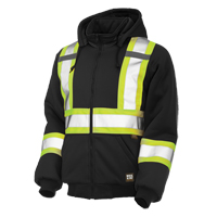 Chandail avec capuchon de s&eacute;curit&eacute;, Polyester, Grand, Noir Pathway Supply LP