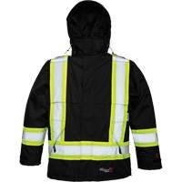 Journeyman Jacket, Polyester/Polyurethane, Black, Small Pathway Supply LP