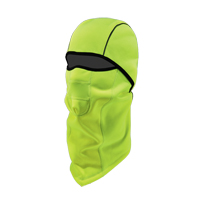 N-Ferno&reg; 6823 Wind-Proof Hinged Balaclava, Fleece, High-Visibility Lime Green Pathway Supply LP