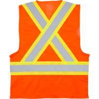 Veste de s&eacute;curit&eacute; pour la circulation, Orange haute visibilit&eacute;, 2T-Grand, Polyester Pathway Supply LP