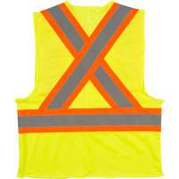 Veste de s&eacute;curit&eacute; pour la circulation, Jaune lime haute visibilit&eacute;, 2T-Grand, Polyester Pathway Supply LP