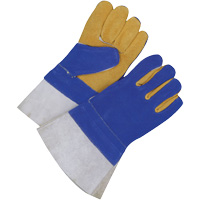 Welding Gloves, Split Cowhide, Size One Size Pathway Supply LP