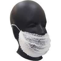 Beard Covers, Polypropylene, White Pathway Supply LP
