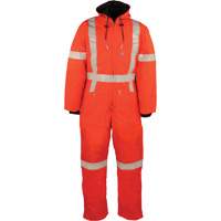Reflective Insulated Coveralls, Small, Orange Pathway Supply LP
