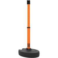 PLUS Barrier Post Set Receiver, 42" High, Orange Pathway Supply LP