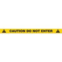 Marqueur robuste pour le sol Tough-Mark, Rectangle, 48" lo x 2" la, Jaune, Poly&eacute;thyl&egrave;ne Pathway Supply LP