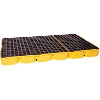 Modular Spill Platform, 88 US gal. Spill Capacity, 51.5" x 78.25" x 6.5" Pathway Supply LP
