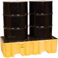 Spill Containment Pallet, 66 US gal. Spill Capacity, 26.25" x 51" x 13.75" Pathway Supply LP