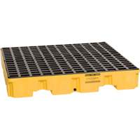 Spill Containment Pallet, 66 US gal. Spill Capacity, 51.5" x 51.5" x 8" Pathway Supply LP