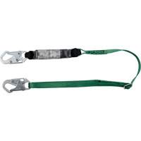 V-Series Lanyard, 6', Snap Hook Center, Snap Hook Leg Ends, Polyester Pathway Supply LP