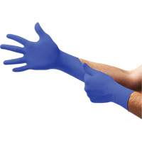 UltraForm&reg; UF-524 Examination Gloves, X-Small, Nitrile, 2.4-mil, Powder-Free, Blue, Class 2 Pathway Supply LP