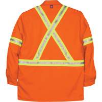 Westex UltraSoft&reg; Industrial Work Shirt, Small, Orange Pathway Supply LP