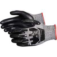 Gants en tricot de composite r&eacute;sistant aux coupures et antichoc TenActiv, 6, Paume en Synth&eacute;tique, Poignet Poignet en tricot Pathway Supply LP
