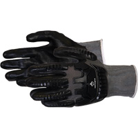 Gants de travail antichocs Dexterity, Petit, Paume en Synth&eacute;tique, Poignet Poignet en tricot Pathway Supply LP