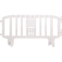 Movit Barricade, Interlocking, 78" L x 39" H, White Pathway Supply LP