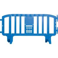 Movit Barricade, Interlocking, 78" L x 39" H, Blue Pathway Supply LP