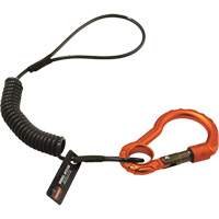 Longe porte-outils Squids 3156, Spirale, Mousqueton/boucle Pathway Supply LP