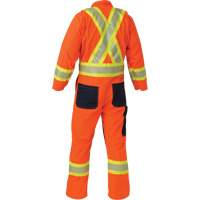 Ripstop Coveralls, Small, High Visibility Orange Pathway Supply LP