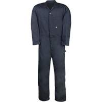 Twill Unlined Coveralls, Men's, Navy Blue, Size 36 Pathway Supply LP
