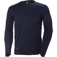 Lifa&reg; Max Moisture-Wicking Crewneck Undershirt, Men's, X-Small, Navy Blue Pathway Supply LP