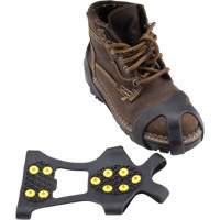 Anti-Slip Spark-Proof Ice Cleats, Brass, Stud Traction, Medium Pathway Supply LP