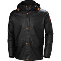 Gale Rain Jacket, Polyester/Polyurethane, X-Small, Black Pathway Supply LP