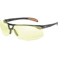 Prot&eacute;g&eacute; Safety Glasses with HydroShield Lenses, Amber Lens, Anti-Fog/Anti-Scratch, ANSI Z87+ Pathway Supply LP