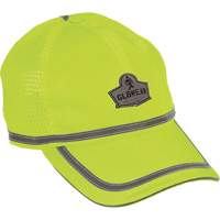 GloWear&reg; 8930 High Visibility Baseball Cap, High Visibility Lime-Yellow, Polyester Pathway Supply LP
