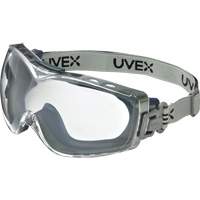 Lunettes de s&eacute;curit&eacute; &agrave; coques Uvex HydroShield Stealth OTG, Lentille Transparent, Antibu&eacute;e/Anti-&eacute;gratignures, Ventilation Indirecte Pathway Supply LP