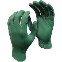 5559PF Green Monkey Gloves, Small, Nitrile, 4-mil, Powder-Free, Green Pathway Supply LP