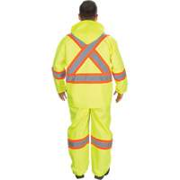 V&ecirc;tements imperm&eacute;ables RZ1000, Polyester, Petit, Jaune lime haute visibilit&eacute; Pathway Supply LP