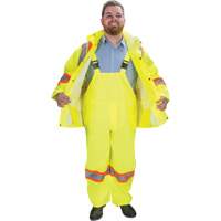 V&ecirc;tements imperm&eacute;ables RZ1000, Polyester, Petit, Jaune lime haute visibilit&eacute; Pathway Supply LP