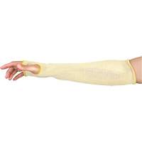 Contender Cut-Resistant Sleeves, Aramid, 18", ASTM ANSI Level A4/EN 388 Level 5, Beige Pathway Supply LP