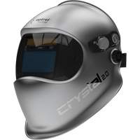 Masque de soudage auto-assombrissant Crystal 2.0, 3,94" lo x 1,97" la Champ de vision, Teinte 2/4 - 12, Argent Pathway Supply LP