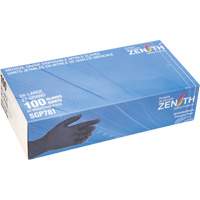 Puncture-Resistant Medical-Grade Disposable Gloves, 2X-Large, Nitrile, 5-mil, Powder-Free, Black, Class 2 Pathway Supply LP