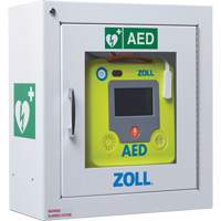 Standard Surface-Mounted AED Wall Cabinet, Zoll AED 3 For, Non-Medical Pathway Supply LP