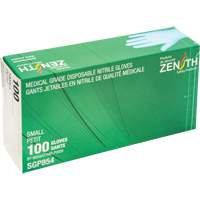 Puncture-Resistant Medical-Grade Disposable Gloves, Small, Nitrile, 3.5-mil, Powder-Free, Blue, Class 2 Pathway Supply LP