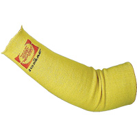 1-Ply Tube Sleeves, Kevlar&reg;, 10", ANSI Level 3/ASTM F-1790, Yellow Pathway Supply LP
