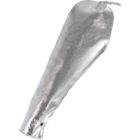Welder's Heat Resistant Sleeves, 18", Aluminized Kevlar&reg;, Silver Pathway Supply LP
