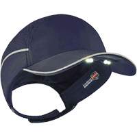 Casque antichocs l&eacute;ger avec lampe DEL 8965 Skullerz, Bleu marin Pathway Supply LP