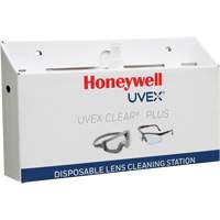 Uvex&reg; Clear&reg; Plus Disposable Lens Cleaning Station, Cardboard, 16" L x 3.19" D x 9.25" H Pathway Supply LP