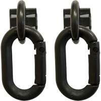 Safety Chain Magnetic Ring & Carabiner Set, Black Pathway Supply LP