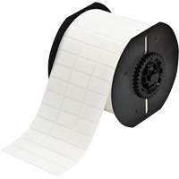 B33 Series Repositionable Adhesive Labels, Vinyl, 1" L x 0.5" H, White Pathway Supply LP