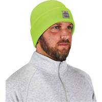 N-Ferno&reg; Rib Knit Beanie Hat, One Size, High-Visibility Lime Green Pathway Supply LP