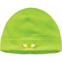 N-Ferno&reg; Skull Cap Beanie Hat with LED Lights, One Size, High-Visibility Lime Green Pathway Supply LP