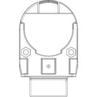Adaptateur de casque de s&eacute;curit&eacute; pour serre-t&ecirc;tes VeriShield de Howard Leight Pathway Supply LP