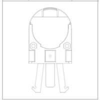 Adaptateur de casque de s&eacute;curit&eacute; pour serre-t&ecirc;tes VeriShield de Howard Leight Pathway Supply LP